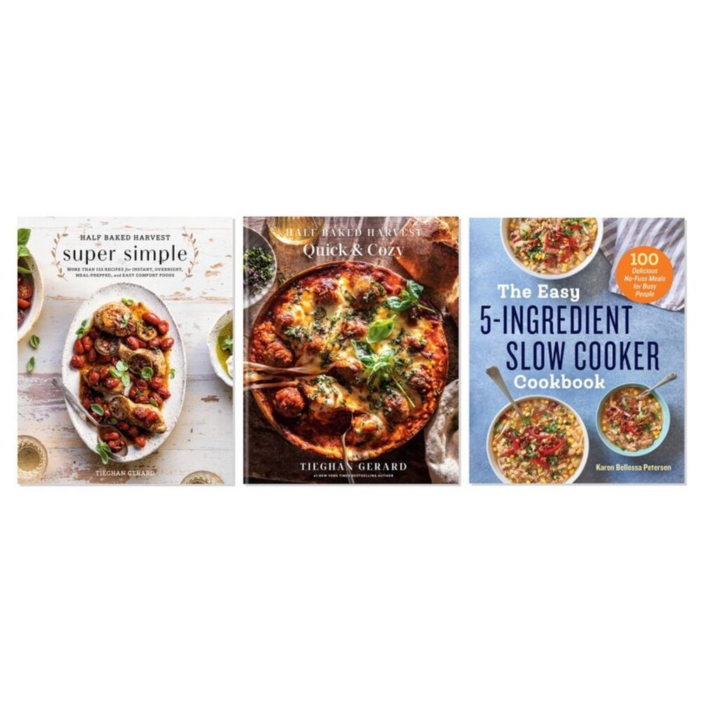 Quick & Easy Weeknight Wins 3-Book Complete Bundle Set - Comfort Food Cookbooks